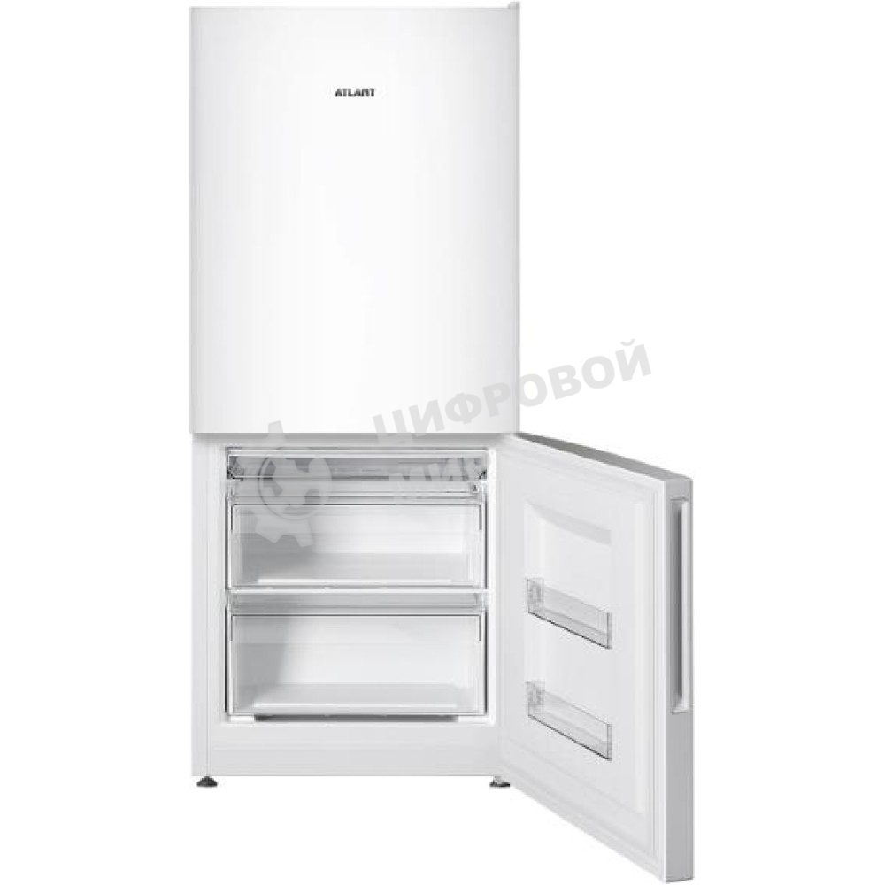 Холодильник Atlant XM 4608-101 белый двухкамерный 148/79л морозилка снизу