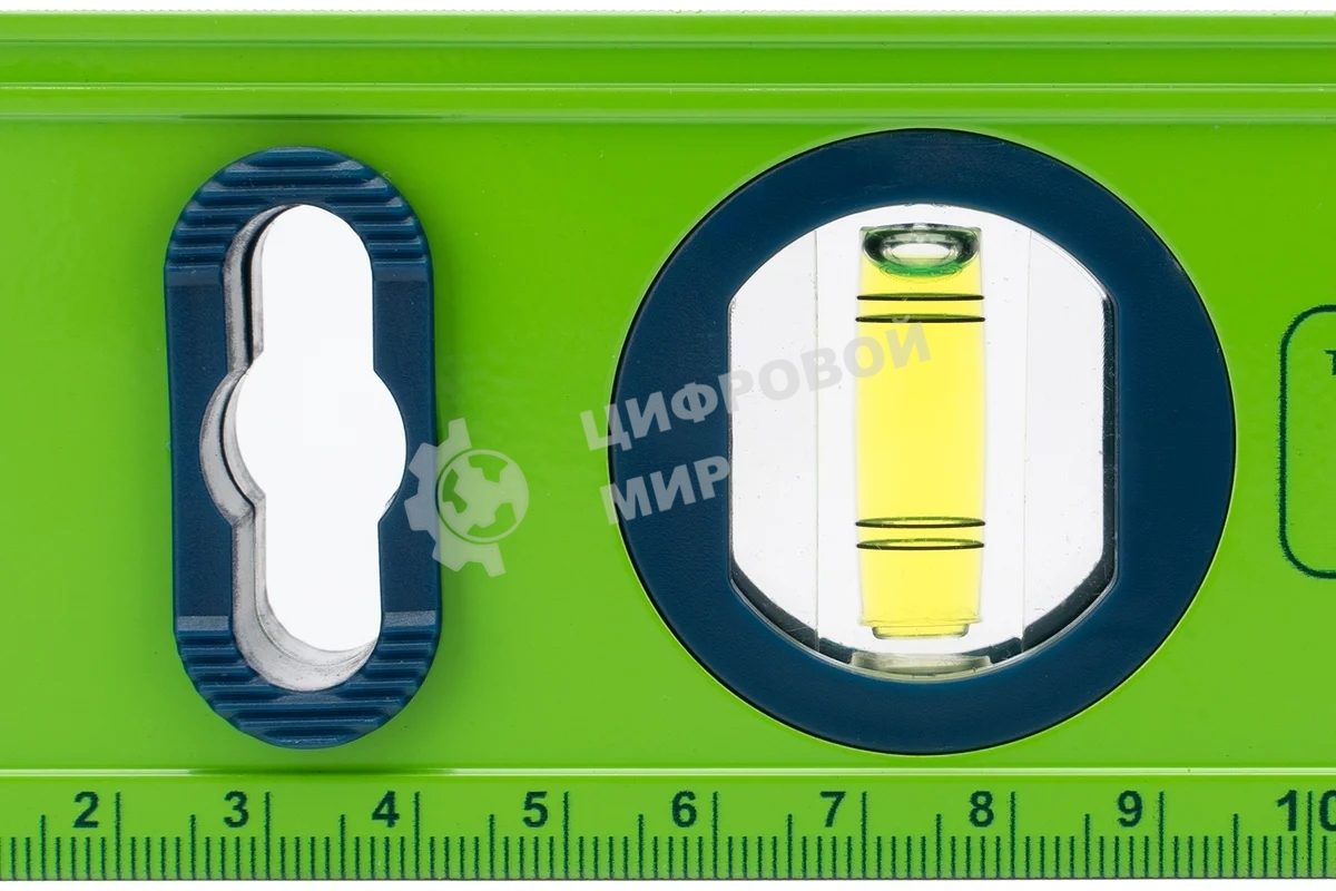 Уровень алюминиевый Сибртех УСМ-0,5-300, фрезерованный, 3 глазка, магнитный, 300 мм