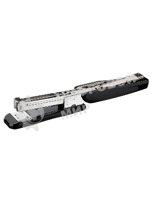 Степлер Silwerhof 401075-01 24/6 26/6 (30 листов) черный, 80 скоб, пластик закрытый/открытый, коробка