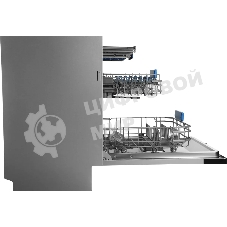 Встраиваемая посудомоечная машина Hyundai HBD 6105, нержавеющая сталь, 59.8 см, 16 компл., 42 дБ, класс A+++