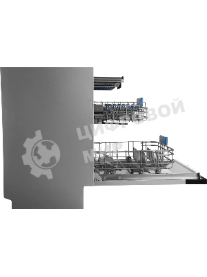 Встраиваемая посудомоечная машина Hyundai HBD 6105, нержавеющая сталь, 59.8 см, 16 компл., 42 дБ, класс A+++