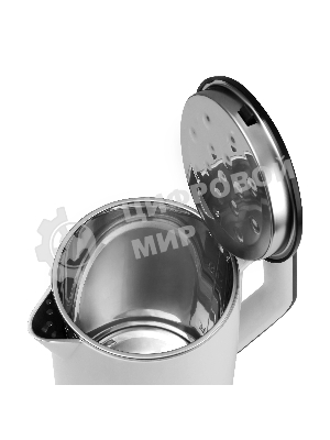 Чайник электрический Willmark WEK-2012PS белый/черный, 2.0 л, 2000 Вт