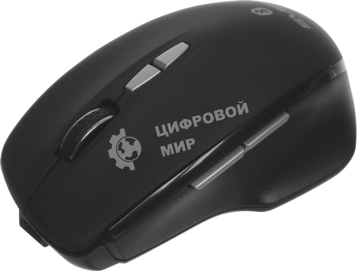 Мышь беспроводная SVEN RX-590SW черный, 1600 dpi, радиоканал, Bluetooth, USB, кнопки - 7
