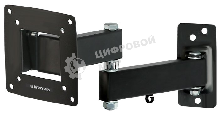 Кронштейн Kromax OPTIMA-104 черный, 10