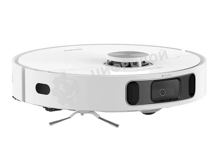 Робот-пылесос Dreame RLS6LADC L10s Ultra белый, 75 Вт, 5200 мА·ч Li-Ion, уборка сухая/влажная, пылесборник контейнер 0.35 л