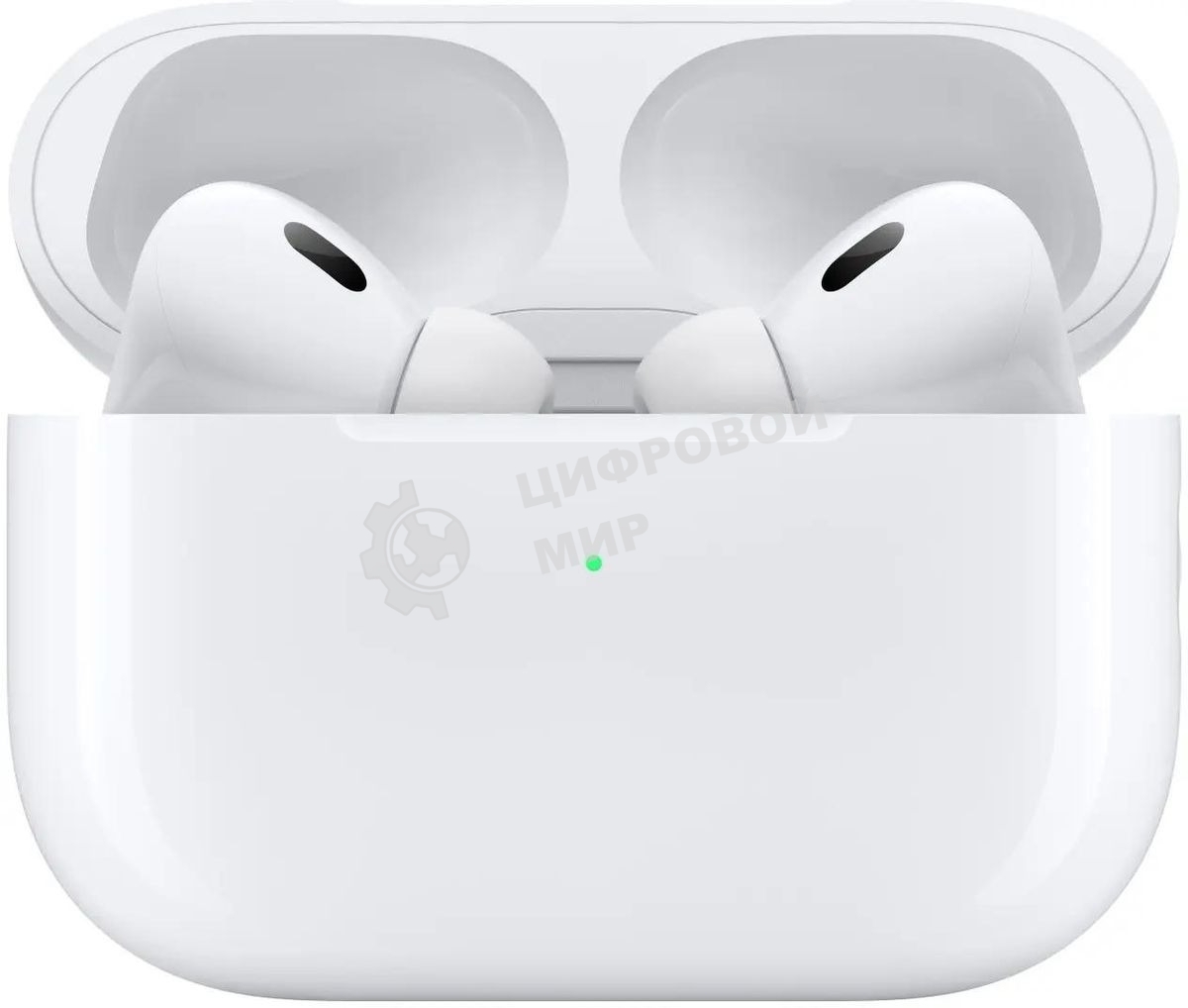 Наушники TWS Apple AirPods Pro 2 белый, вкладыши, Bluetooth, активное шумоподавление