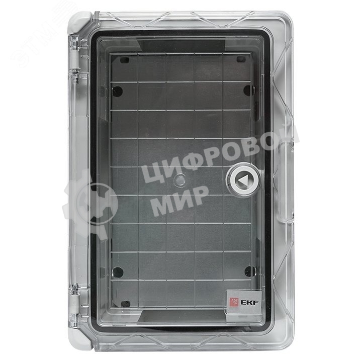 Бокс пластиковый с монтажной платой прозр. дверь EKF PROxima PBT65MP001 300х200х130 мм IP65