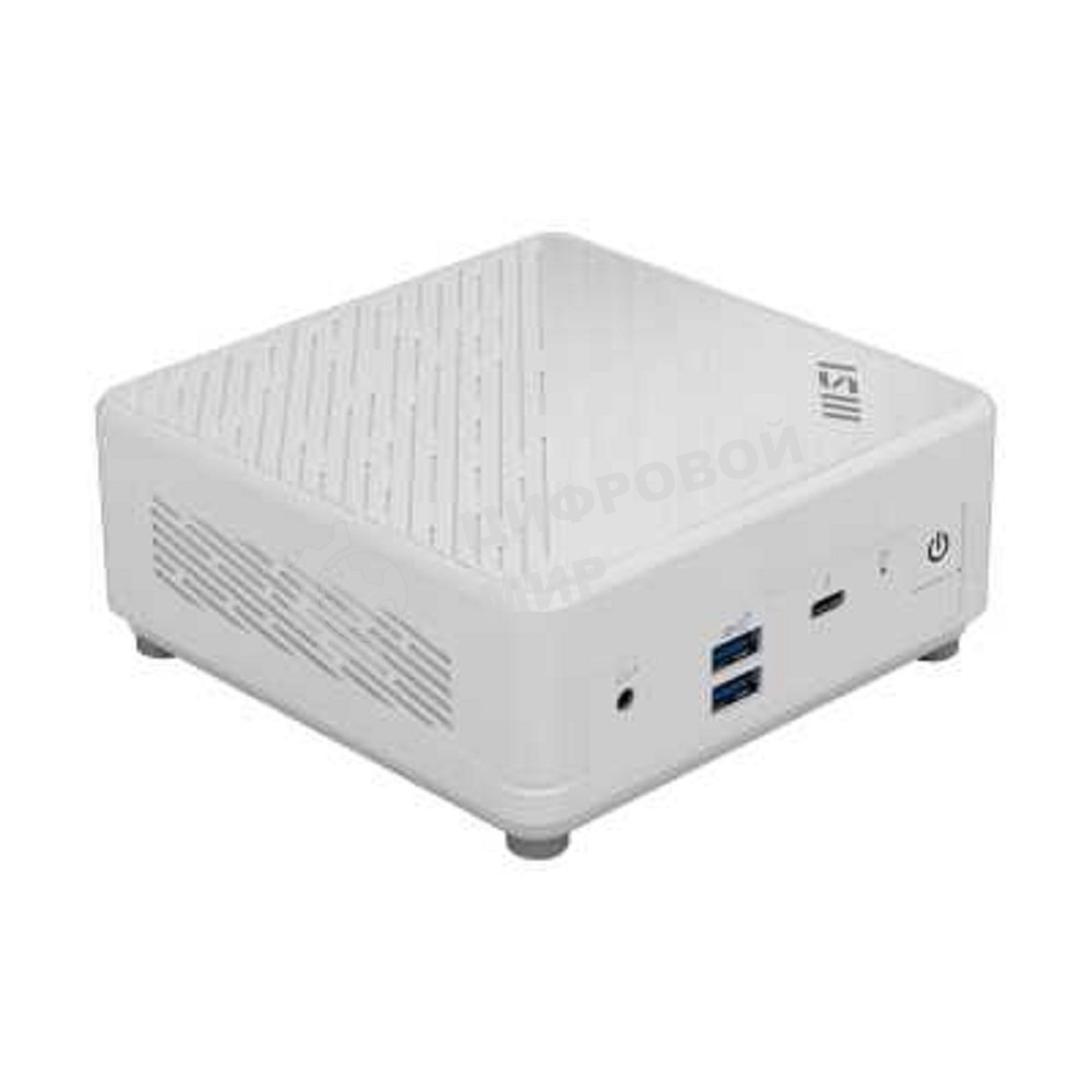 Неттоп MSI Cubi 5 1M-618XRU Core 5 120U (1.4) 16Gb SSD512Gb Graphics CR без ОС 2xGbitEth WiFi BT белый (9S6-B0A822-618)