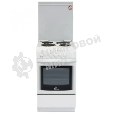 Плита электрическая De Luxe 5004.14Э КР белый 50x50x85