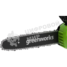 Цепная пила аккумуляторная GreenWorks G40CS30II, 40V, 30 см, без АКБ и ЗУ (2007807)