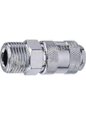 Переходник 1/2″M - рапид муфта ЗУБР Профессионал