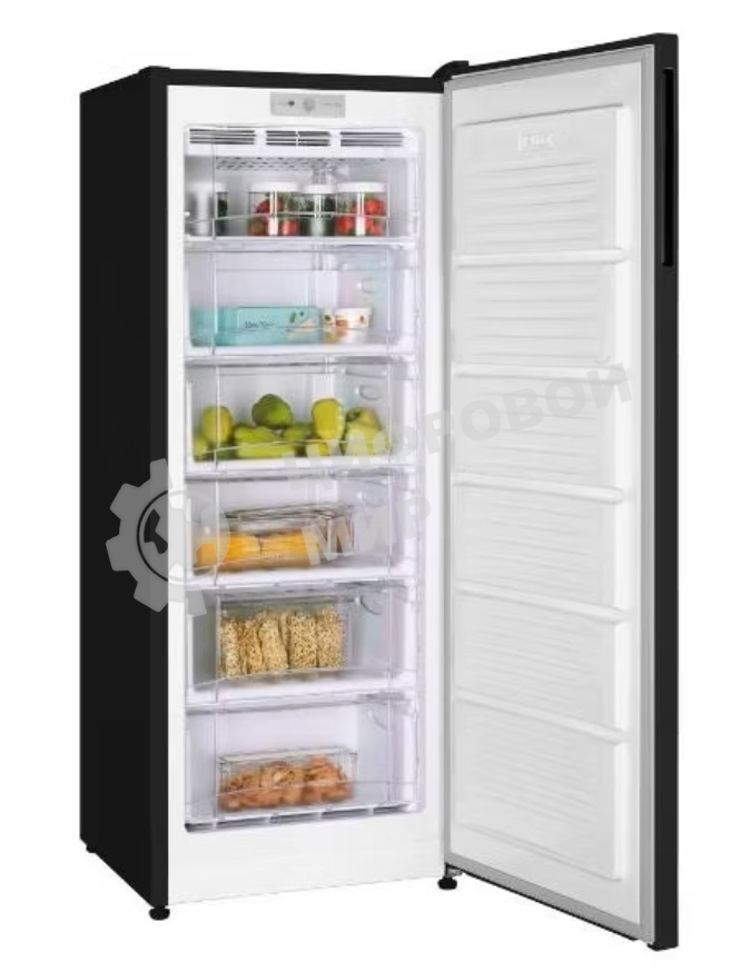 Морозилка Nordfrost DF 265 BAP, черный, 210л, 5 ящиков