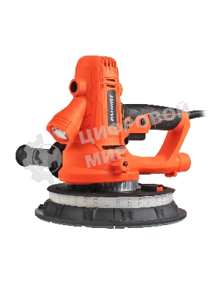 Прямошлифовальная машина (гравер) Patriot Expert WS 180 L, 800Вт, 2300 об/мин, d 180 мм, подсветка, (бетон, гипсокартон)