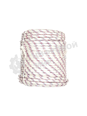 Фал плетеный Сибртех 24-прядный полипропиленовый с сердечником 12 мм, бухта 100 м, 1000 кгс,