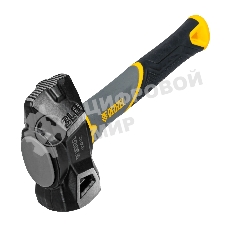 Кувалда с клиновидным бойком Denzel 1,35 кг, фибергласовая рукоятка c TPR