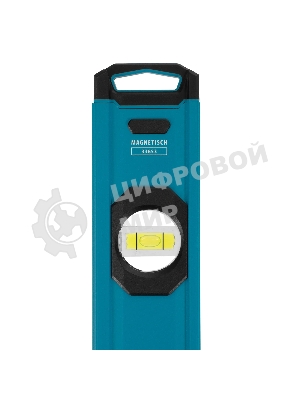 Уровень Gross 33653 алюминиевый, магнит., фрезерованный, 3 глазка, 0,5 мм/м, 1000 мм