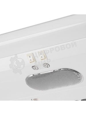 Вытяжка каминная Elikor Сатурн 50П-180-В1Л белый, 50 см, 180 м³/ч, 48 дБ