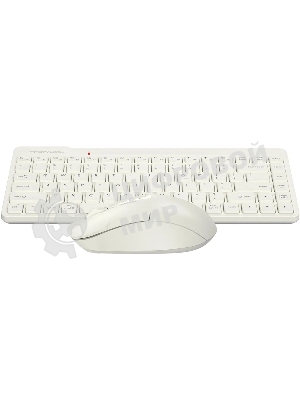 Комплект клавиатура+мышь A4Tech FStyler FG2200 Air2 беспроводной, USB, 1200 DPI, бежевый