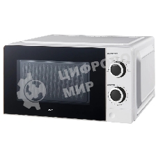 Микроволновая печь JVC JK-MW121M белый, 20 л, 700 Вт, переключатели - поворотный механизм