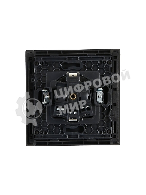 Розетка СП FORTE&PIANO FP315 16А с заземл. защ. шторки винт. крепл. сер. IEK FP-R14-16-K03