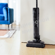 Пылесос вертикальный Dreame Wet and Dry Vacuum G10 Combo черный, питание от аккумулятора, 200 Вт, уборка сухая/влажная, пылесборник 0.9 л