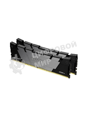 Оперативная память Kingston Fury Renegade, DDR4, 64GB (2x32 GB), 3200 MHz, CL16, DIMM, с радиатором, черный