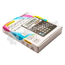 Калькулятор настольный Silwerhof SH-888X-14 черный 14-разр.