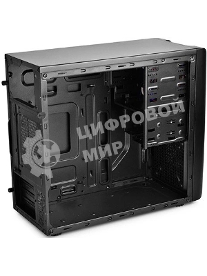 Компьютерный корпус Deepcool WAVE V2, mATX/mini-ITX, без БП, 1x USB 3.0, 2x USB 2.0