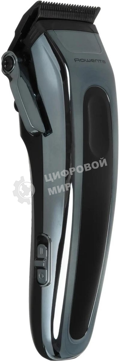 Машинка для стрижки Rowenta TN1551E0 серебристый/черный (насадок в компл:12шт)