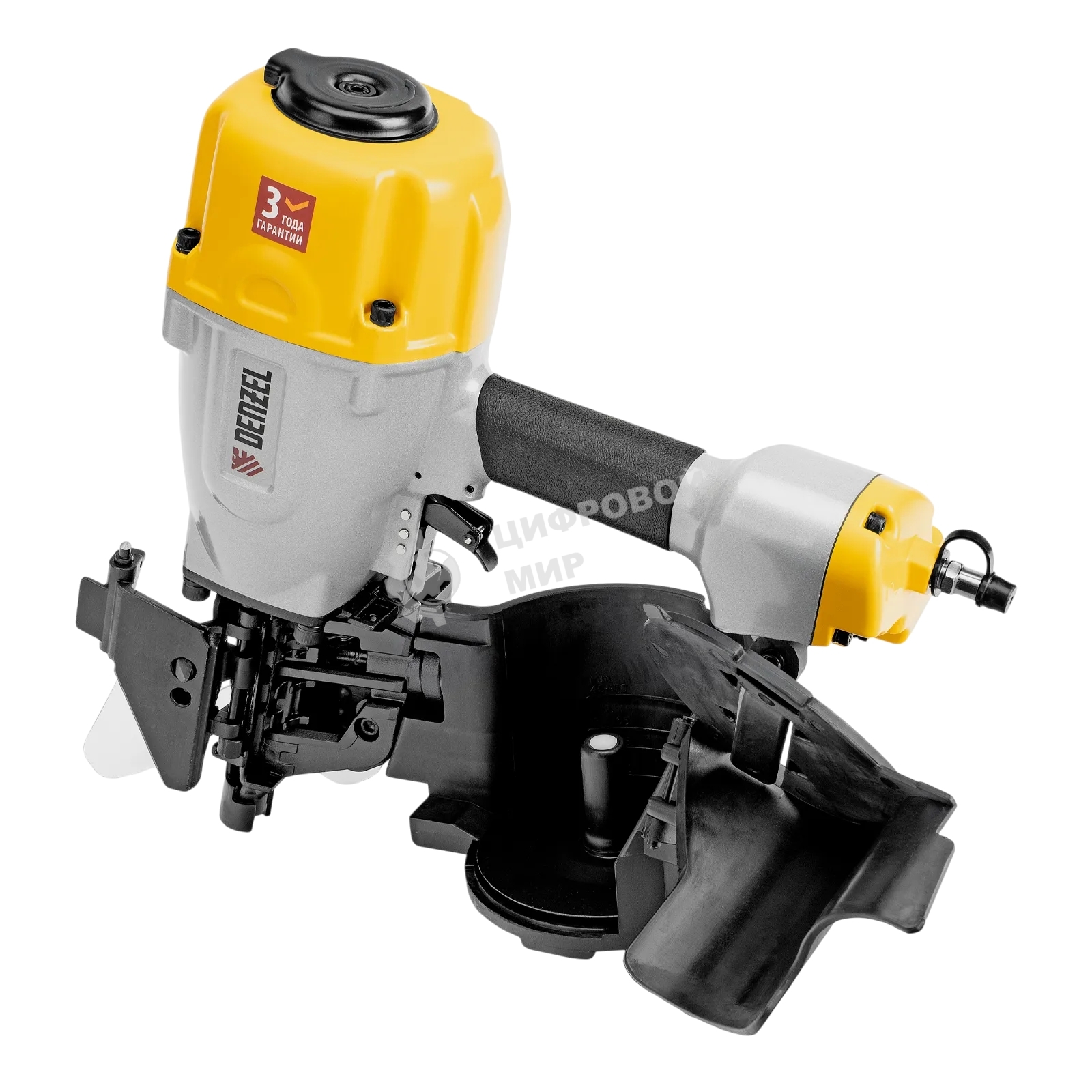 Нейлер пневматический Denzel CN90 для гвоздей CNW от 50 до 90 мм