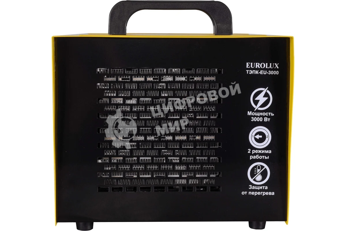 Тепловая электрическая пушка ТЭПК-EU-3000 (керам.нагревательный элемент