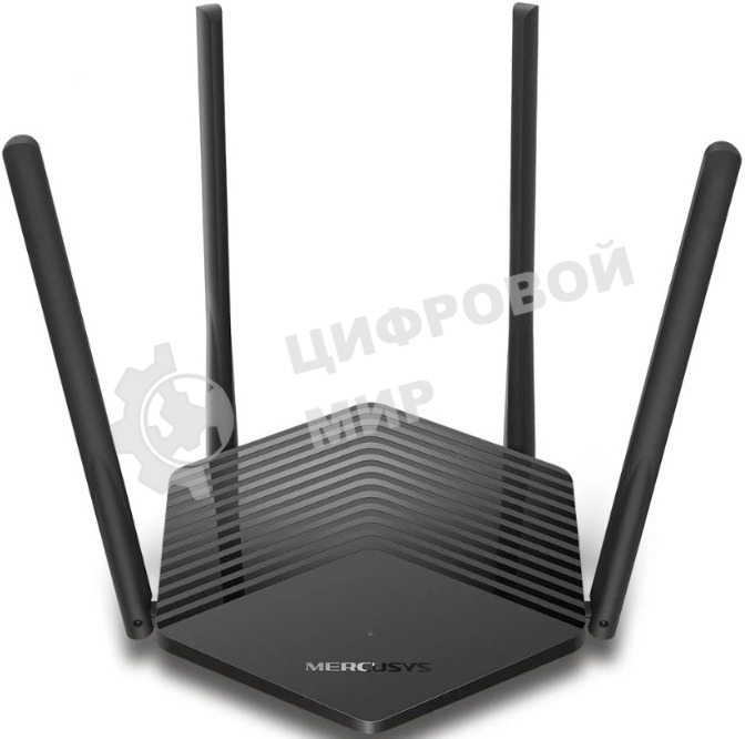 Двухдиапазонный роутер Mercusys MR1500X Wi-Fi 6 AX1500, до 300 Мбит/с на 2,4 ГГц + до 1201 Мбит/с на 5 ГГц