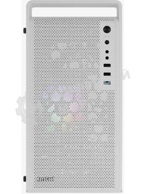 Корпус mATX AeroCool CS-109-G-WT-v1 4711099472383 белый, без БП, USB 3.0, 2*USB 2.0, HD Audio