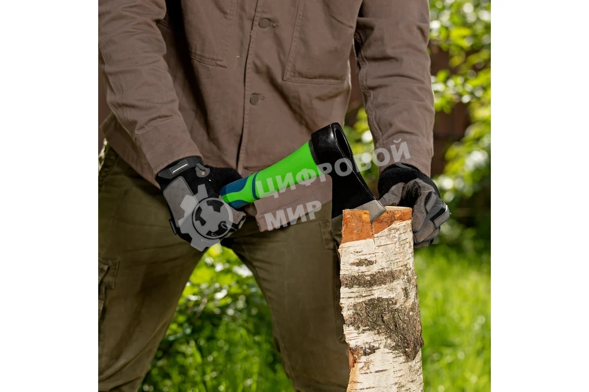 Топор Сибртех 600 г, фибергласовое топорище