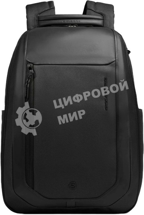 Рюкзак мужской Piquadro Lyss CA6928S143BM/N черный полиэстер/натур.кожа