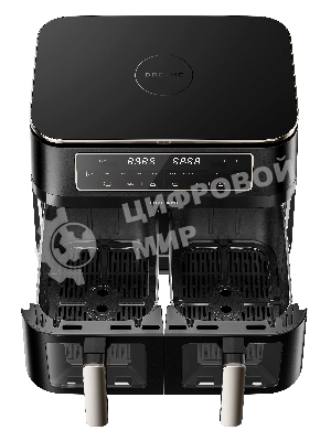 Аэрогриль Dreame Tasti Airfryer DZ30 черный, 3000 Вт, 5.5 л, кнопки, 8 программ