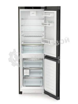 Холодильник Liebherr CNBDB 5223-22 001 черная нержавеющая сталь двухкамерный 225/94л морозилка снизу, No Frost