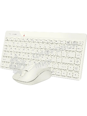 Комплект клавиатура+мышь A4Tech FStyler FG2200 Air2 беспроводной, USB, 1200 DPI, бежевый