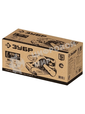 Ленточная шлифовальная шашина Зубр ЗЛШМ-76-950