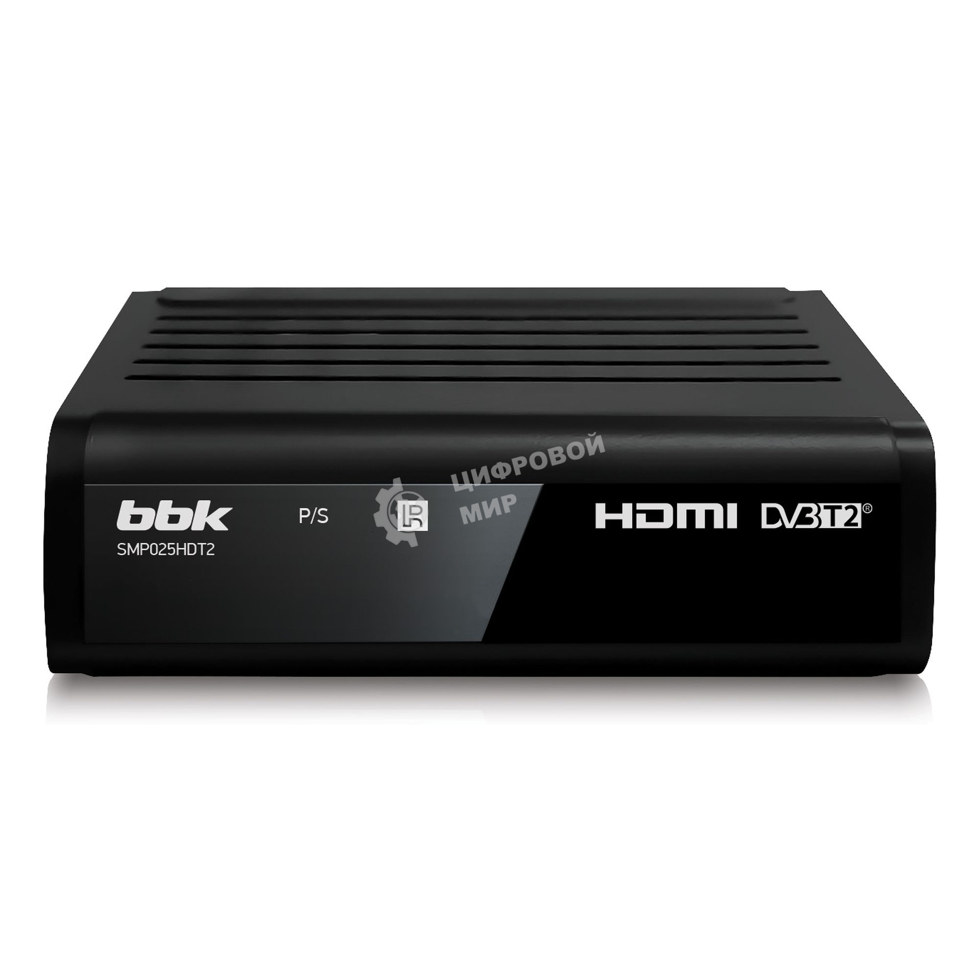 Ресивер DVB-T2 BBK SMP025HDT2 черный