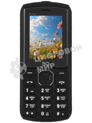 Мобильный телефон BQ 2452 Energy черный