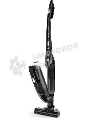Пылесос вертикальный Bosch BBHF220 черный, питание от аккумулятора, 48 Вт, уборка сухая, пылесборник 0,4 л