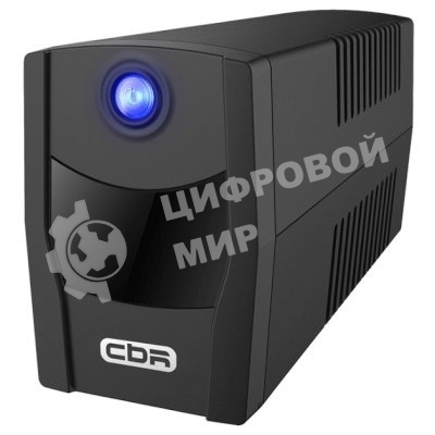 Источник бесперебойного питания CBR QTM-1500T-6I-LCUC / 1500ВА / 900Вт / 6 x IEC 320 C13 (компьютерный)