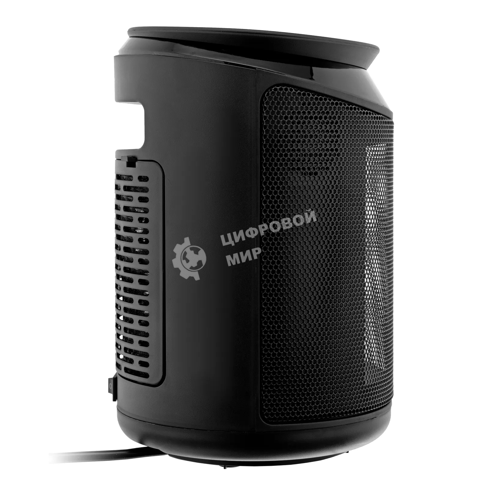 Тепловентилятор керамический Denzel DTFC-2000X, 1000/2000 Вт, 20 м2, 3 режима, пульт, Wi-Fi, термостат