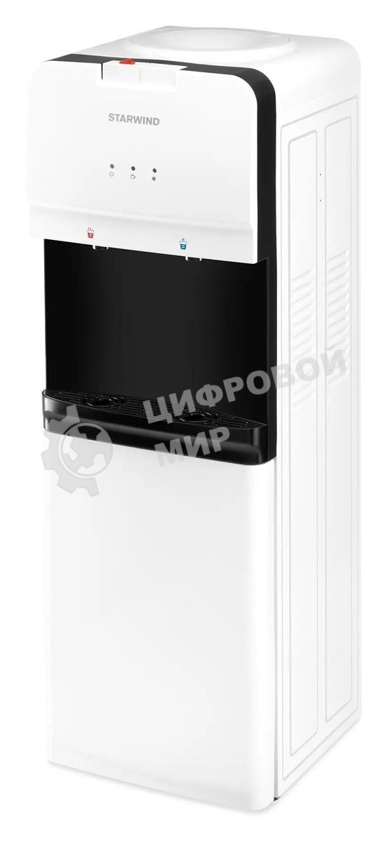 Кулер Starwind SW-1005EW напольный, электронный, белый