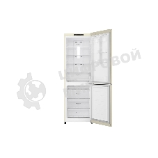 Холодильник LG GA-B419SEJL бежевый двухкамерный 223/79л морозилка снизу, No Frost