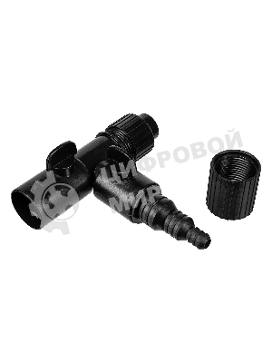 Насос фонтанный Denzel FNP110-34, 112 Вт, подъем 3,4 м, 3400 л/ч, колокольчик/каскад/гейзер