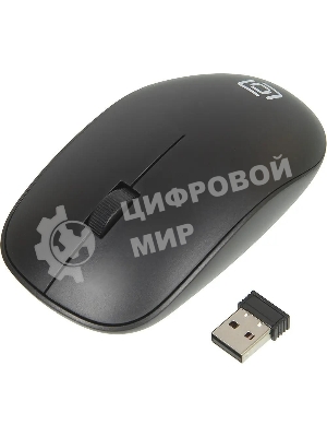 Комплект клавиатура+мышь Oklick 230M беспроводной, USB, 1000 DPI, чёрный