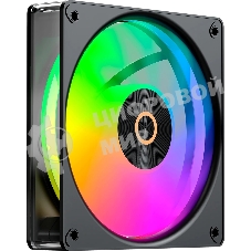 Вентилятор для корпуса Ocypus Gamma F12 Elite BK ARGb REVERSE BLADE, 120x120x25mm, 4-PIN PWM, 600-1800 RPM, 26 DBA MAX, HYDRO BEARING