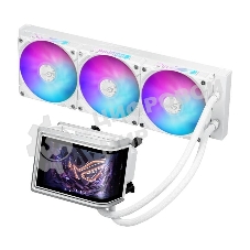 Жидкостная система охлаждения ASUS ROG RYUO IV 360 ARGB WHT белый, алюминий/медь, 2000 об/мин, 30.7 дБ, 4 pin